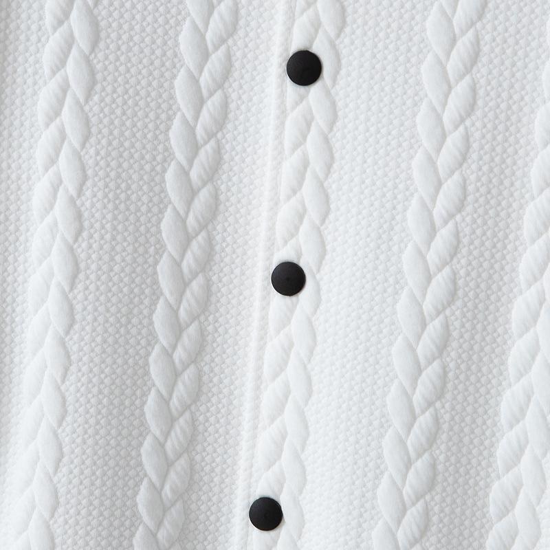 Benedikt | Casual jacquard baseballjack