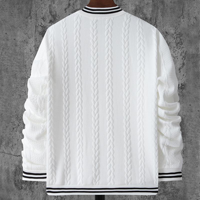 Benedikt | Casual jacquard baseballjack