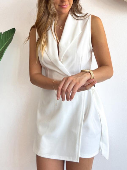 Tatiana | Classy gekruiste hals Romper