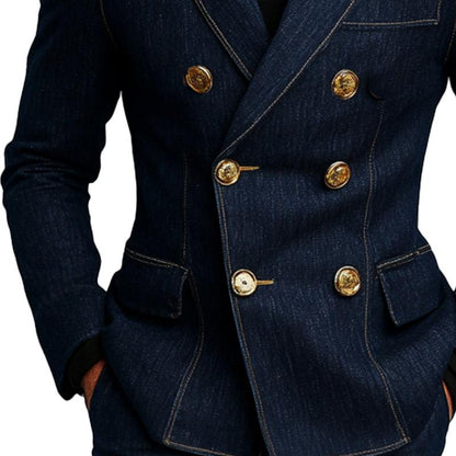 Yorick | Luxe denim blazer