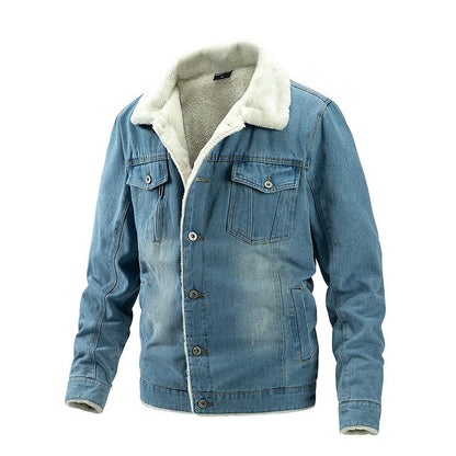 Dalmiro | Denim jack met lamswollen voering
