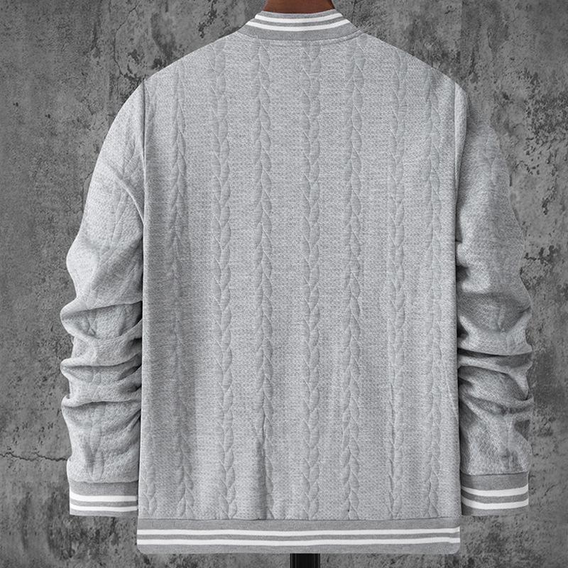 Benedikt | Casual jacquard baseballjack