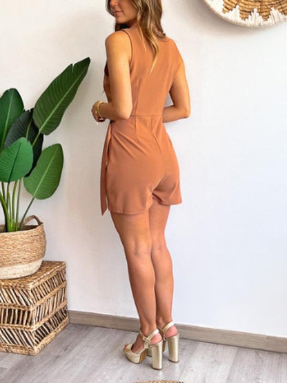 Tatiana | Classy gekruiste hals Romper