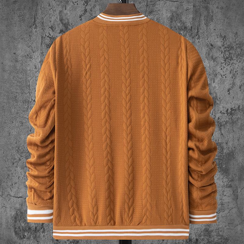 Benedikt | Casual jacquard baseballjack