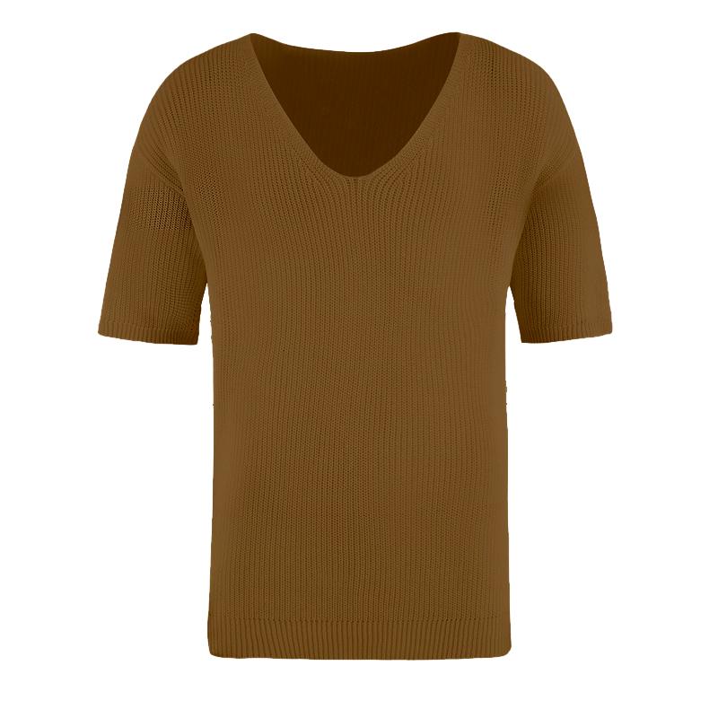 Hudson | Casual V-hals trui T-shirt