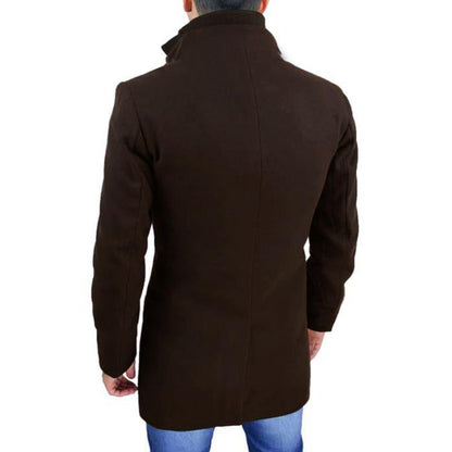 Menard | Elegante halflange jas met rits