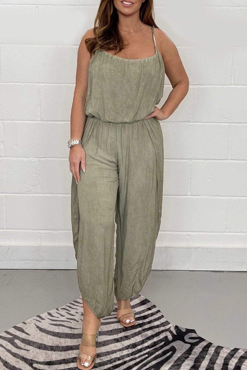 Maggie - Casual jarretel jumpsuit