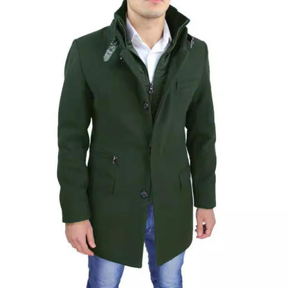 Menard | Elegante halflange jas met rits