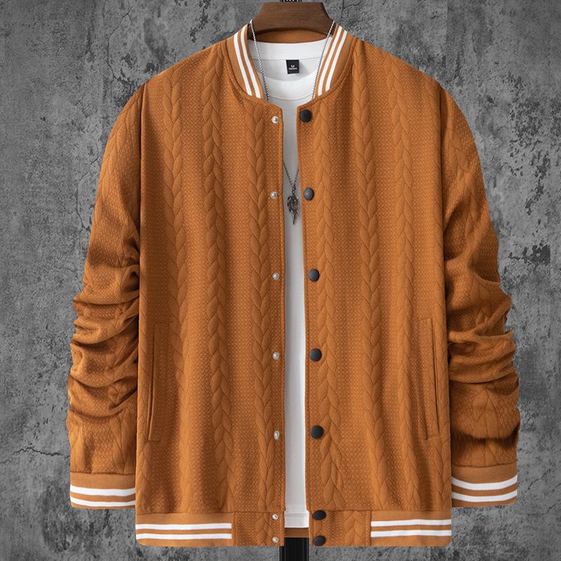 Benedikt | Casual jacquard baseballjack