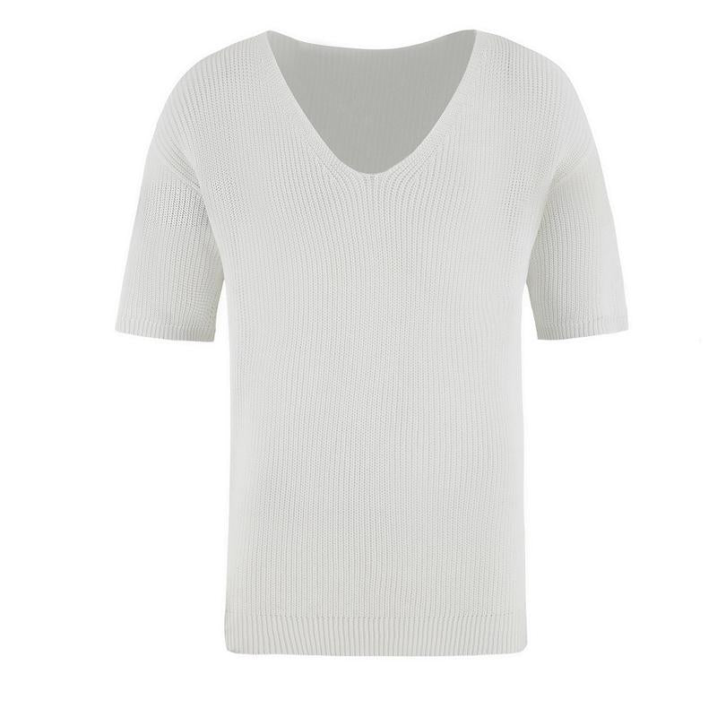 Hudson | Casual V-hals trui T-shirt