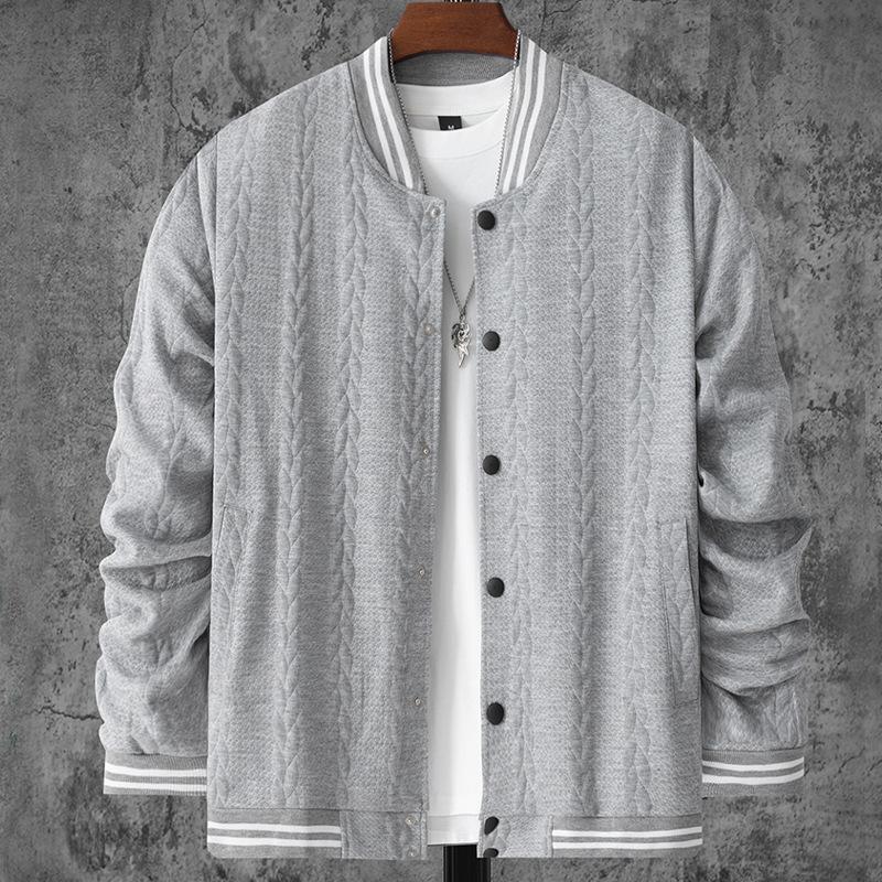 Benedikt | Casual jacquard baseballjack