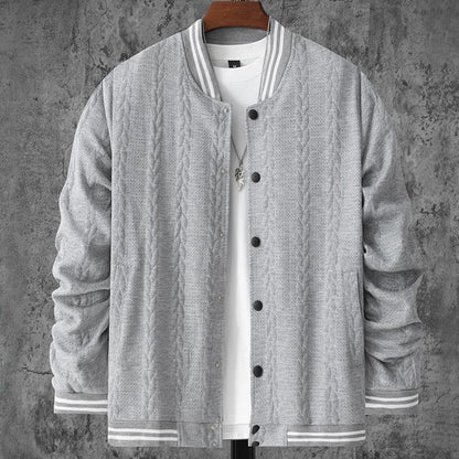 Benedikt | Casual jacquard baseballjack