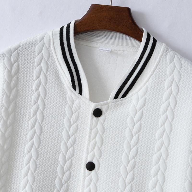 Benedikt | Casual jacquard baseballjack