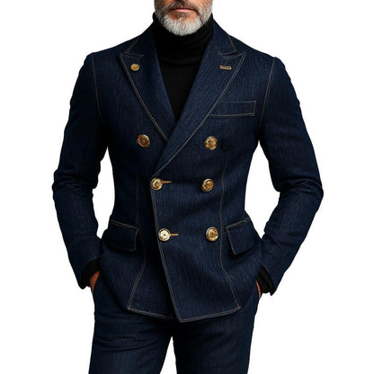 Yorick | Luxe denim blazer