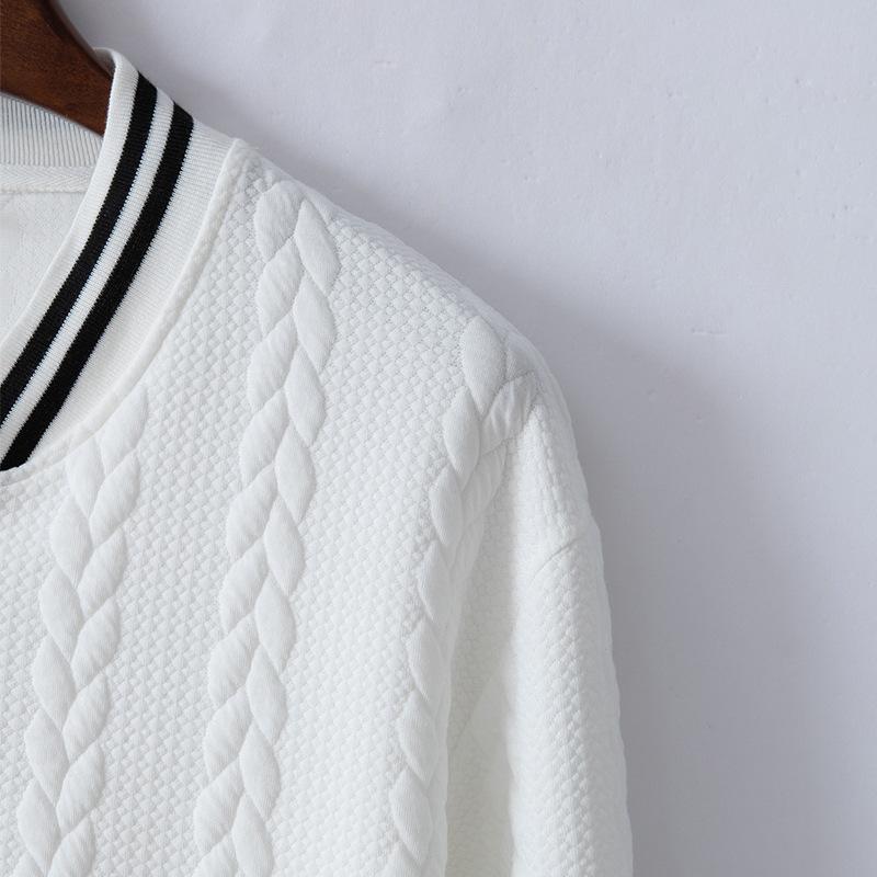 Benedikt | Casual jacquard baseballjack