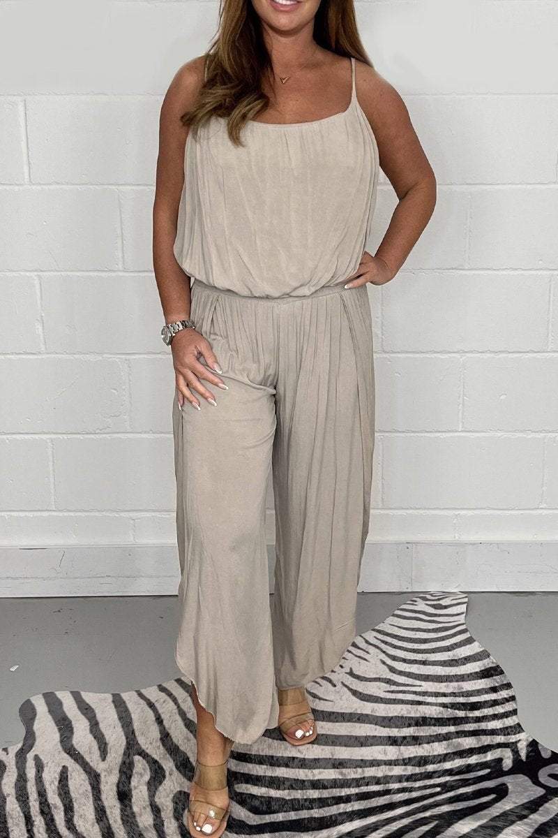 Maggie - Casual jarretel jumpsuit