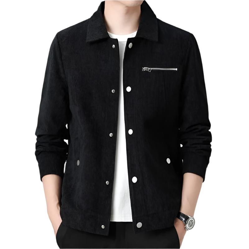 Amadeo | Vintage corduroy jack met knopen