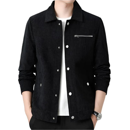 Amadeo | Vintage corduroy jack met knopen