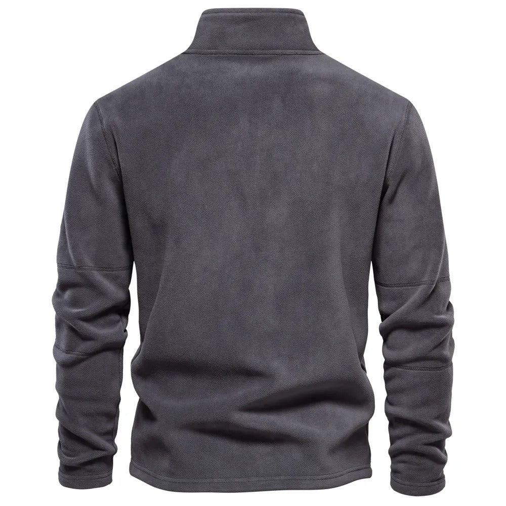 Romer | Casual Fleece Trui met Opstaande Kraag