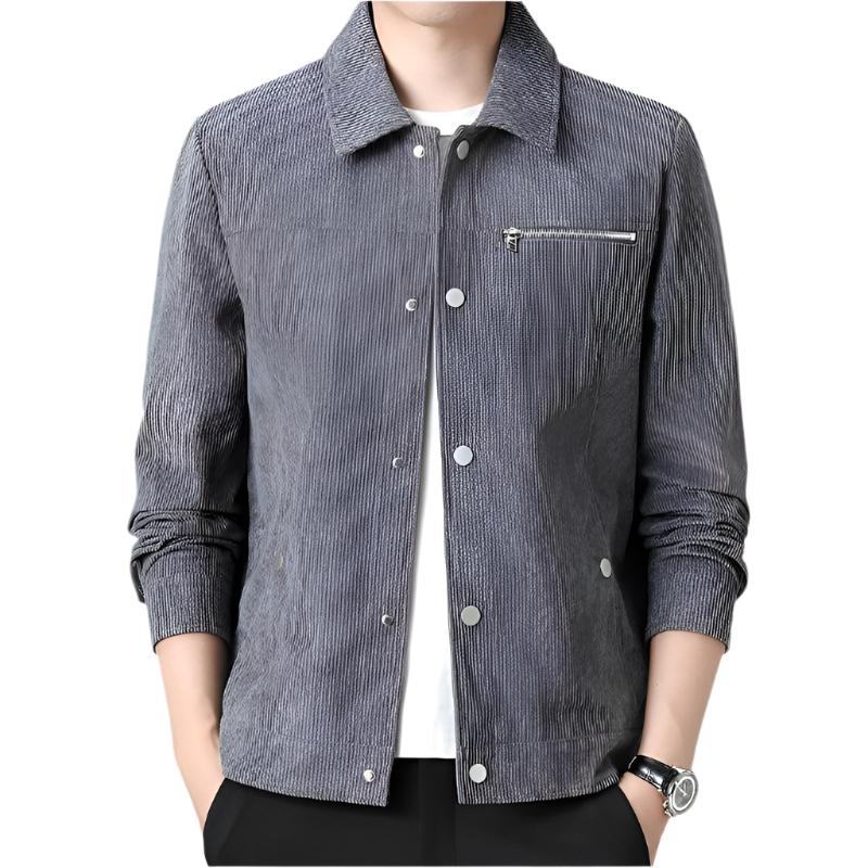 Amadeo | Vintage corduroy jack met knopen