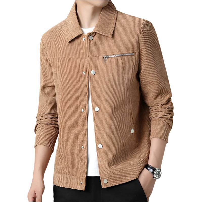 Amadeo | Vintage corduroy jack met knopen