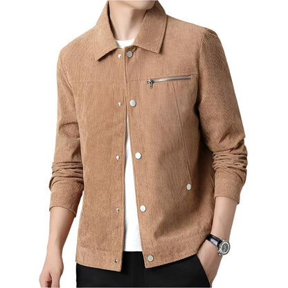 Amadeo | Vintage corduroy jack met knopen