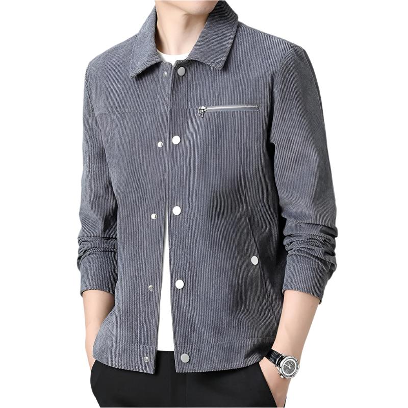 Amadeo | Vintage corduroy jack met knopen