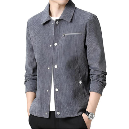 Amadeo | Vintage corduroy jack met knopen