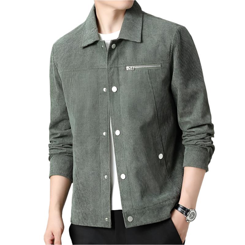 Amadeo | Vintage corduroy jack met knopen