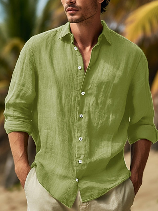 Valor | Tijdloos Button Up Linnen Overhemd