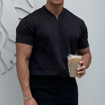 Roel | Casual V Neck Spier T-shirt