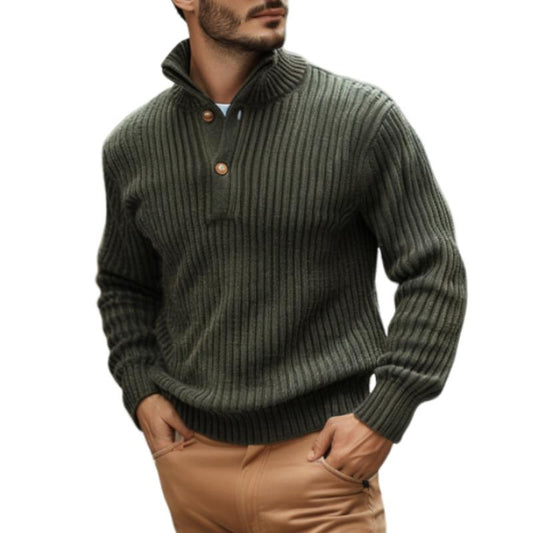 Cosimo | Casual Turtleneck Knoop Los Trui