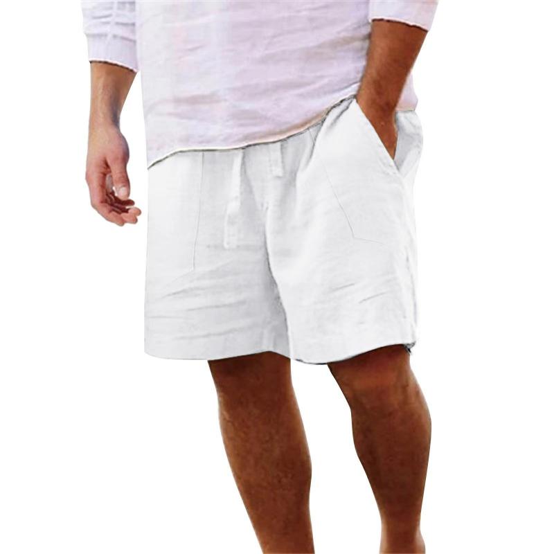 Sander - Elastische Taille Zakken Casual Shorts