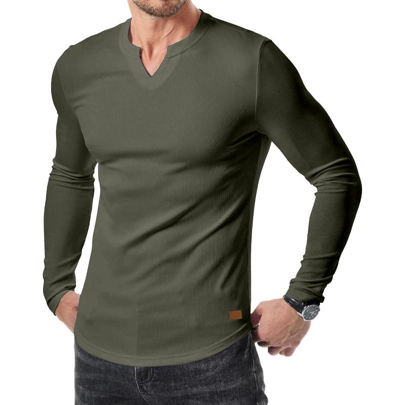 Lyle | Klassiek Slim Fit T-shirt met lange mouwen
