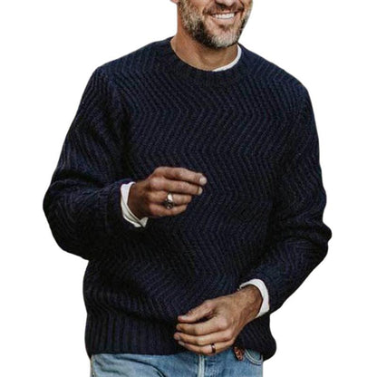 Samuel | Elegante gebreide trui met lange mouwen