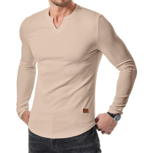 Lyle | Klassiek Slim Fit T-shirt met lange mouwen