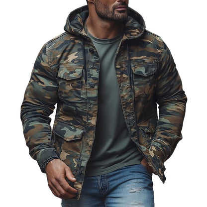 Markus | Camouflage capuchonjas voor buiten