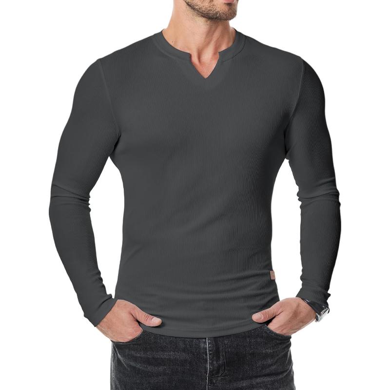 Lyle | Klassiek Slim Fit T-shirt met lange mouwen