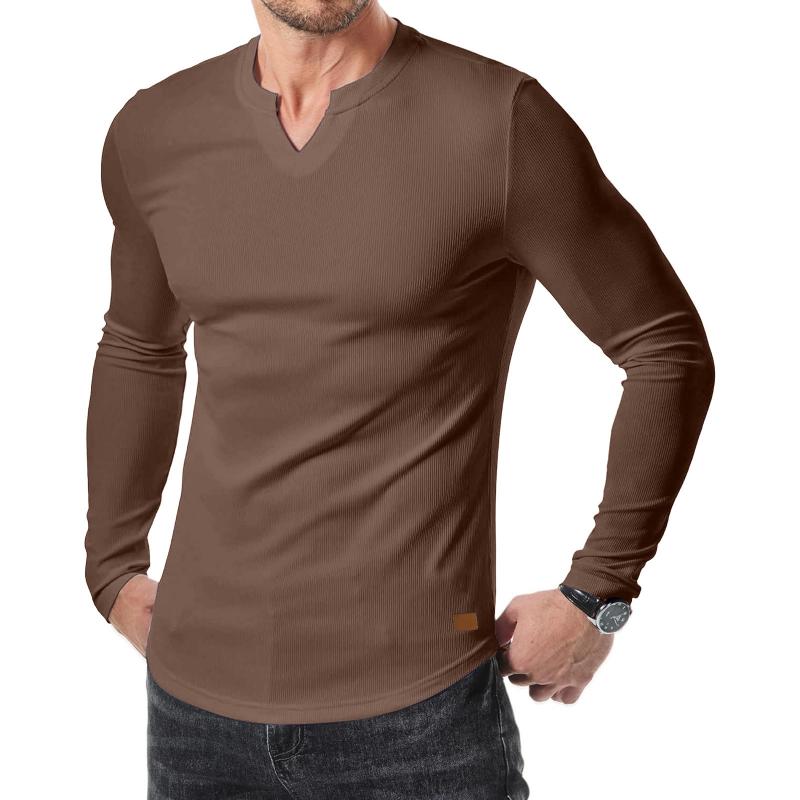 Lyle | Klassiek Slim Fit T-shirt met lange mouwen