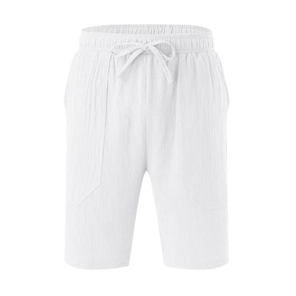 Sander - Elastische Taille Zakken Casual Shorts