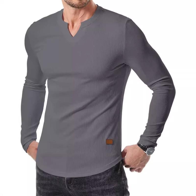 Lyle | Klassiek Slim Fit T-shirt met lange mouwen