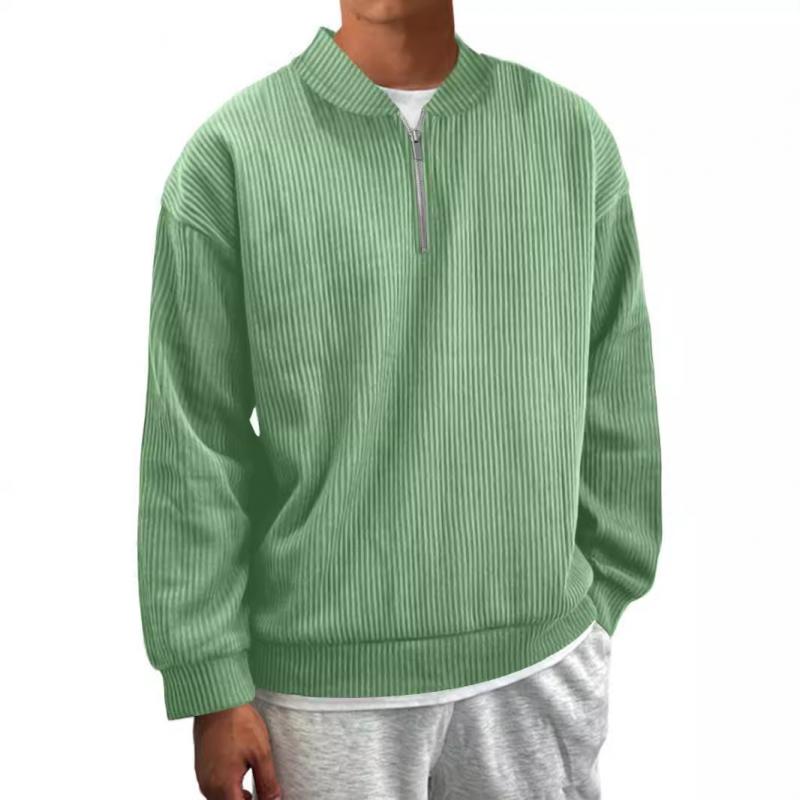 Ferdie | Klassieke losse pullover met opstaande kraag