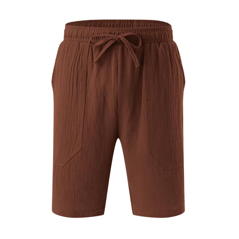 Sander - Elastische Taille Zakken Casual Shorts