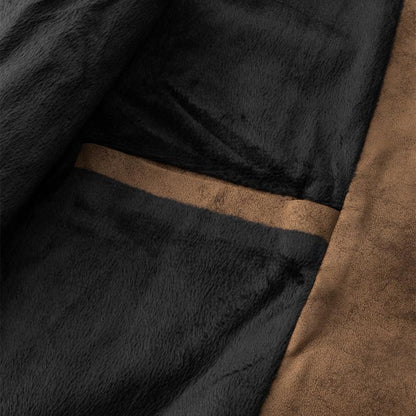 Stanley | Retro Schuine Rits Leren Jasje