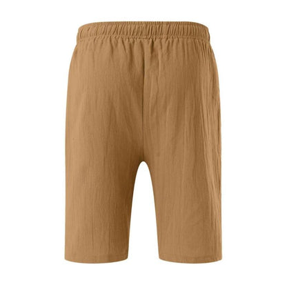 Sander - Elastische Taille Zakken Casual Shorts