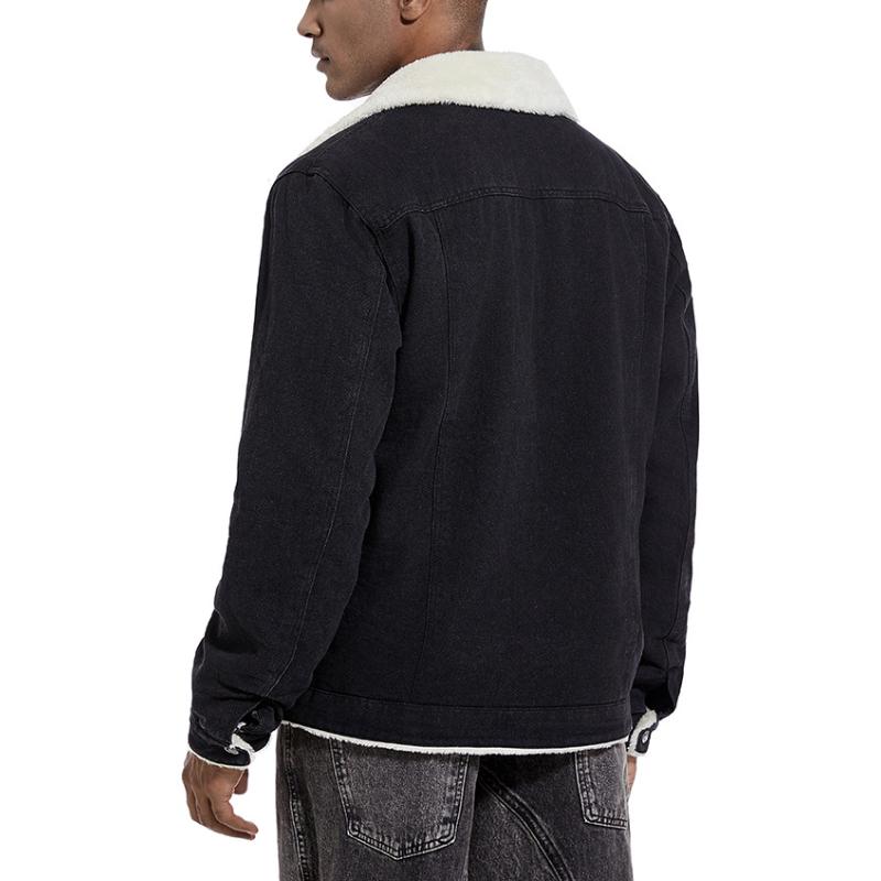 Dalmiro | Denim jack met lamswollen voering