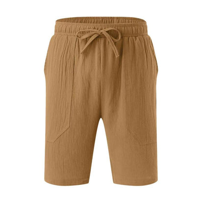 Sander - Elastische Taille Zakken Casual Shorts