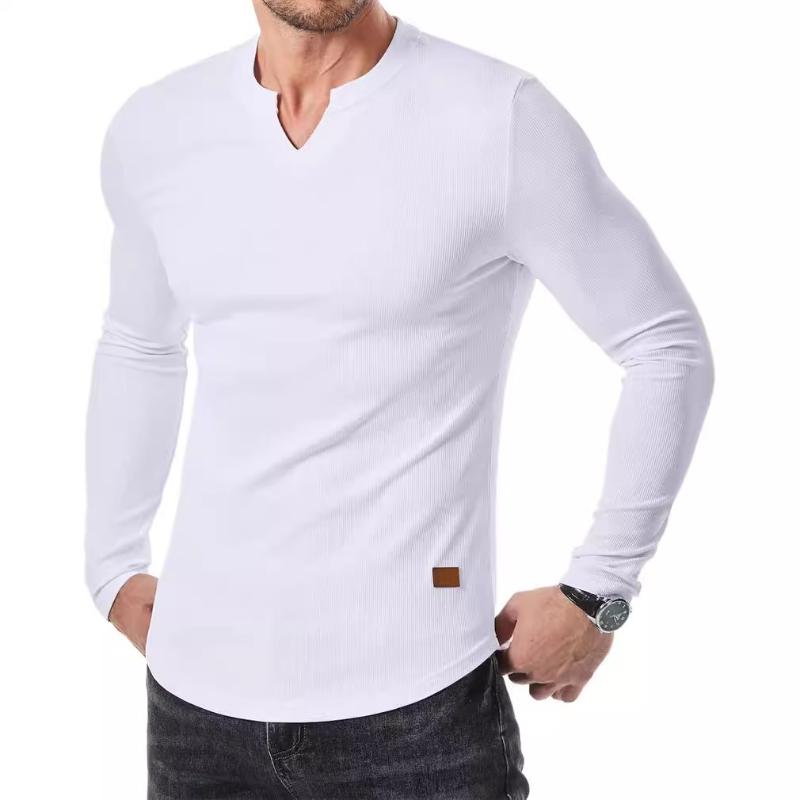 Lyle | Klassiek Slim Fit T-shirt met lange mouwen